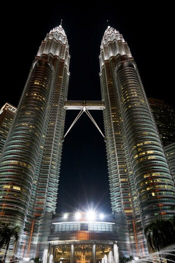 photo of the Petronas Towers in Kuala Lumpur, Malaysia